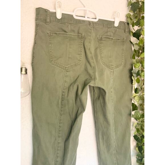 New York & Company Soho Army Green Low Waist Skinny Denim Jeans Women's 6 - Picture 7 of 10